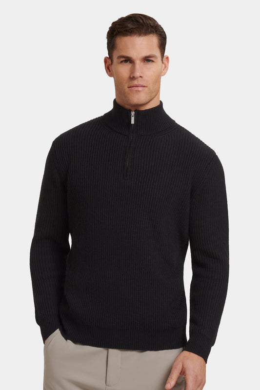 VALEN QUARTER ZIP SWEATER